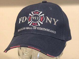 Fdny Nyc Fire Dept First Responder York City Brooklyn 9/11 Memorial Hat