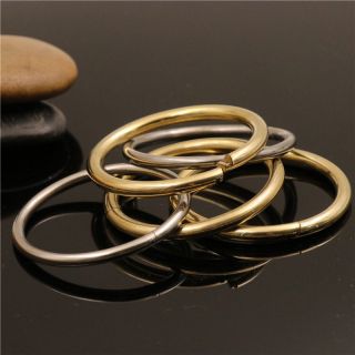 Solid Brass/stainless Steel Lock O Ring Quick Release Jump Keychain Loop Ring