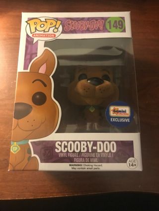 Funko Pop Animation Scooby - Doo Flocked Scooby - Doo Gemini Collectibles Exclusive