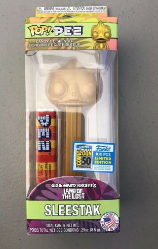 Funko Pop Pez Gold Land Of The Lost Sleestak Fundays Exclusive Le 100