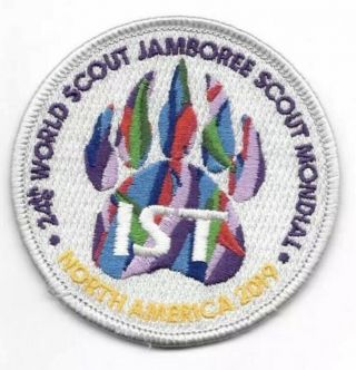 2019 World Scout Jamboree Official Ist International Service Team Uniform Patch