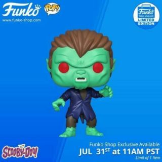 Funko Pop Animation Scooby - Doo Werewolf Order Confirmed Limited