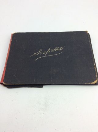Antique Photo Album Of The Lansingburgh Troy Ny Flood Hudson River 1913 Historic