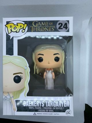 Funko Pop Game Of Thrones Daenerys Targaryen Dress 24 Vinyl Figure