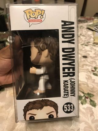 Funko POP Television Parks & Recreation Andy Dwyer as Johnny Karate Chase RARE 4