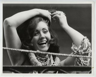 Eddie Adams Vintage 1972 Woman Laughs During Mardi Gras,  Orleans Press Photo