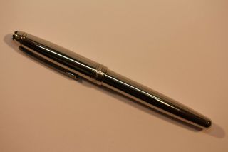 Authentic Montblanc Meisterstuck Rollerball Pen Stainless Steel