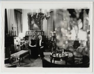 Eddie Adams Vintage 1967 Arthur Rubinstein And His Wife Press Photo