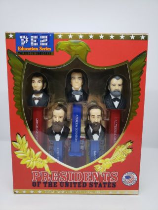 Pez Presidents Of The United States Pez Candy Dispensers: Volume 4 - 1861 - 1881