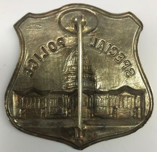 Vintage US DC Capital Special Police Badge Hallmarked 2