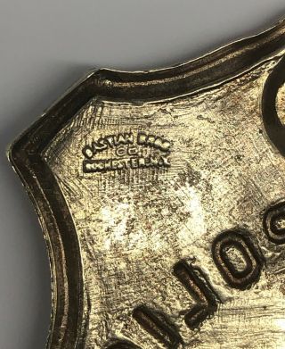 Vintage US DC Capital Special Police Badge Hallmarked 3