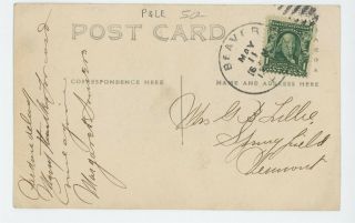 RPPC P&LE PITTSBURGH LAKE ERIE RAILROAD Station BEAVER PA Real Photo Postcard 2