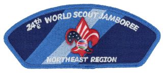 24th World Scout Jamboree 2019 Usa Contingent Uniform Patch Badge Csp Jsp Wsj