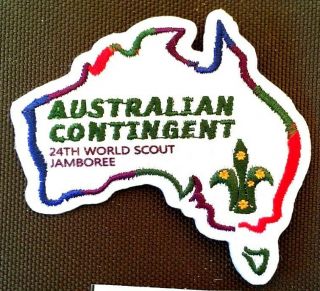A9118 24th World Scout Jamboree 2019 Usa Bsa Australian Contingent Patch