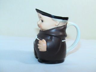 Vintage Goebel Friar Tuck Monk S 141/1 Creamer/Pitcher Western Germany 5 1/2 