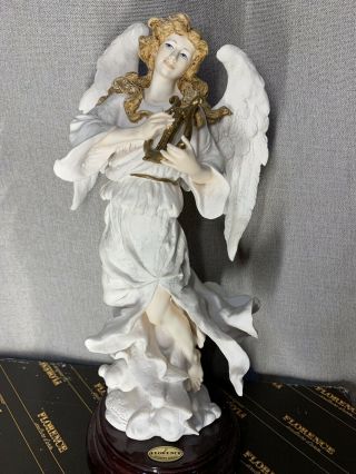 Giuseppe Armani,  Angel W Harp Heavenly Music,  Porcelain