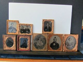 Group Of Tintype Photographs
