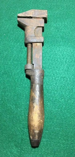 Vintage Girard Wrench Mfg.  Co.  - Railroad Adjustable 12 " Monkey Wrench Pa - Usa