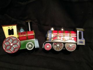 Vintage Hallmark Series Tin Locomotives - 1984 And 1986