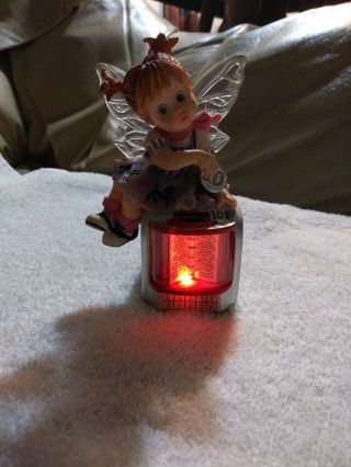 My Little Kitchen Fairies " Juke Box Fairie " Enesco Co.  Lighted 2009