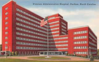 Q23 - 0787,  Veterans Admin.  Hospital,  Durham,  Nc. ,  Postcard.