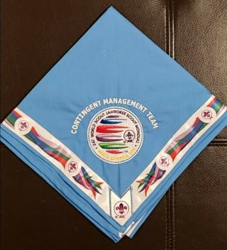 2019 World Scout Jamboree Head Of Contingent Neckerchief Tough