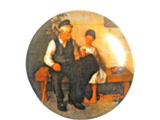 Norman Rockwell Series Bradford Exchange The Lighthouse Keepers Daughter Plate