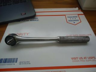 Vintage Husky Usa 1/2 " Dr Ratchet Wrench Made In Usa Cs - 43 Rare Unusual Tool