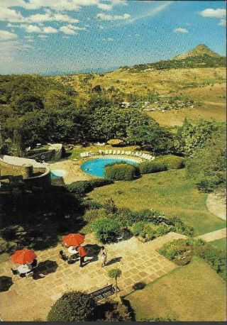 Blantyre,  Malawi - Mount Soche Hotel - Postcard,  Stamp,  Pmk 1983
