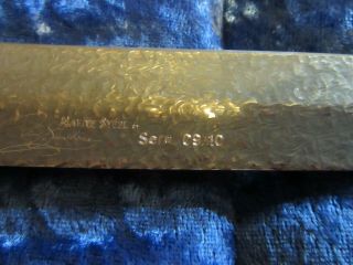 BUCK 876 INDIAN HEAD knife By David Yellowhorse Signed Rare 9/10 Custom Nr 10