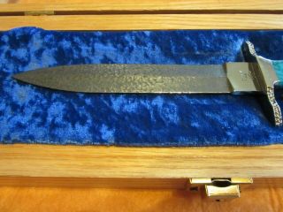 BUCK 876 INDIAN HEAD knife By David Yellowhorse Signed Rare 9/10 Custom Nr 4