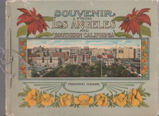 Souvenir From Los Angeles And Southern California Album Of Vintage Color Views