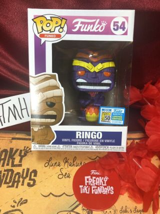 In Hand Sdcc2019 Funko Fundays “ringo” Le Only 1600 Made W/bonus Wow