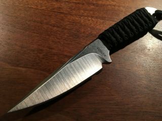 Strider Knives,  Mick Strider Knife,  Fixed Blade Cpm20cv Steel,  Wrapped Handle.