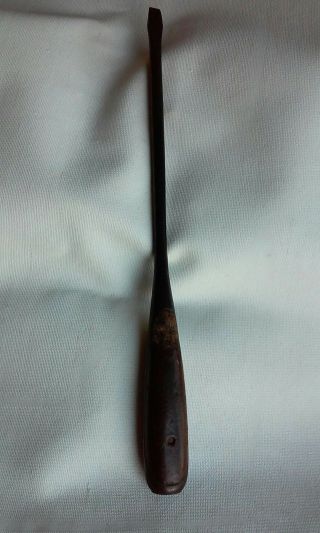 Antique  Perfect Handle  Screwdriver 16 " Slotted H.  D.  S & Co Irwin Bieco
