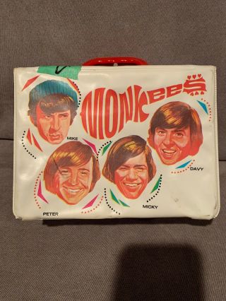 “extremely Rare” Vintage ‘the Monkees’ White Vinyl Lunchbox