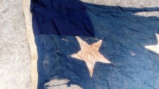 Antique 34 Star Flag Large - 14 ' 6 