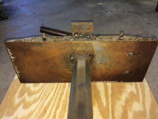 Emmert Antique Pattern Makers Woodworkers Bench Vise K1 9