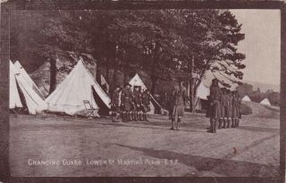 Canadian Troops (c.  E.  F. ),  Changing The Guard,  Lower St Martin 