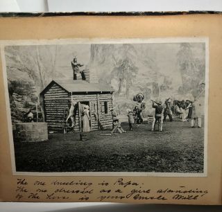 Rare Johnny Baker Cowboy Kid Buffalo Bill Wild West Show Photograph Album 6