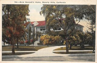 C21 - 3591,  Bennetts Home,  Beverly Hills Ca.