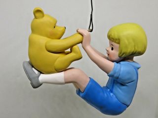 1999 Playing With Pooh & Christopher Robin,  Too Disney Hallmark Ornament