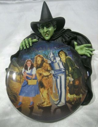 Wizard Of Oz Haunted Forest 3d Plate By Bradford Exchange