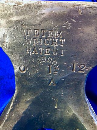Vintage Patented Peter Wright Anvil 7
