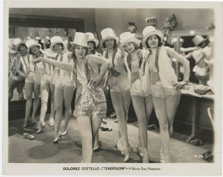 1928 Lost Silent Film Tenderloin Dolores Costello Chorus Girls Photograph Rare