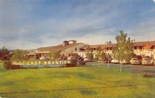 Q23 - 0105,  The Hotel Last Frontier,  Las Vegas,  Nev. ,  Postcard.