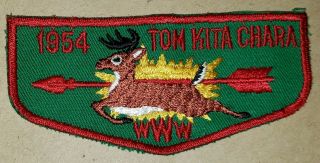 Tom Kita Chara Lodge 96 Ef1954 Samoset Council Cut Edge.  Wisconsin