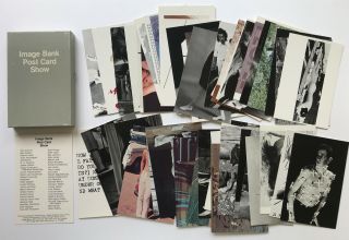 Rare Mapplethorpe Ruscha Image Bank Post Card Show 1977 - Complete 49 Card Set