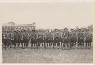 T) Photo 15x10cm China 1925 War Svc Spring Parade Uk Soldiers A