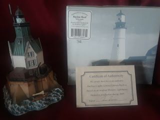 Harbor Lights Lighthouses,  Racine Reef,  Wi,  Numbered 714,  Limited Ed,